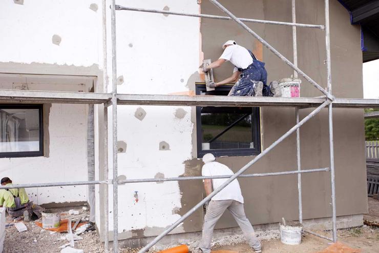 
								                Rénovation de façade à Merville